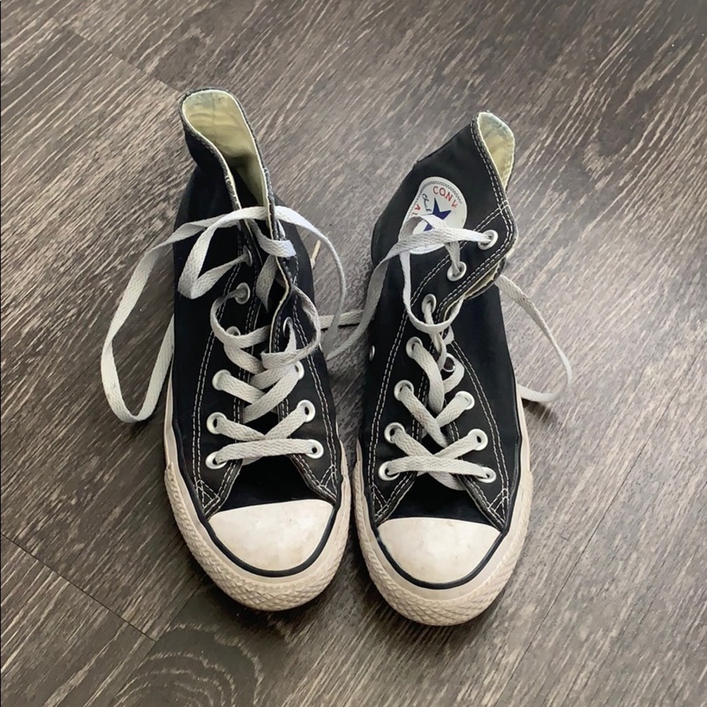 BLACK HIGH TOP CONVERSE